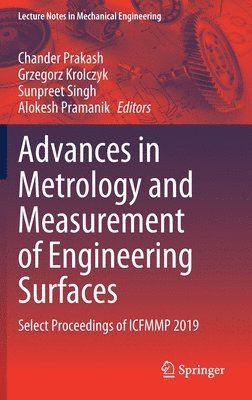 bokomslag Advances in Metrology and Measurement of Engineering Surfaces