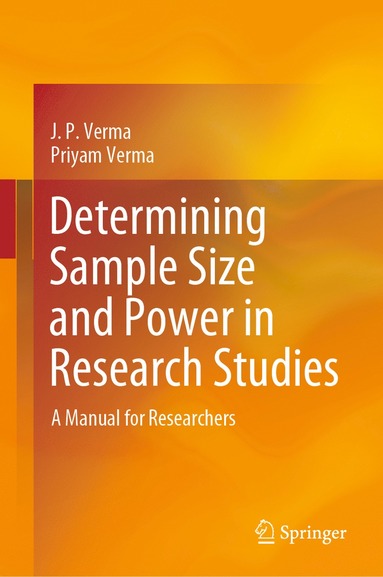 bokomslag Determining Sample Size and Power in Research Studies