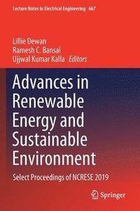 bokomslag Advances in Renewable Energy and Sustainable Environment