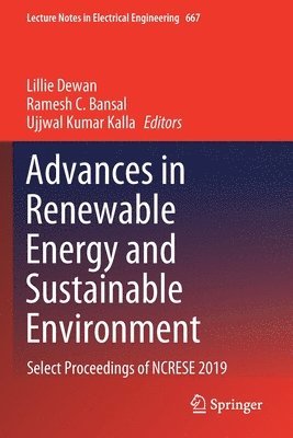 Advances in Renewable Energy and Sustainable Environment 1