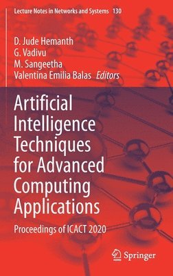 bokomslag Artificial Intelligence Techniques for Advanced Computing Applications