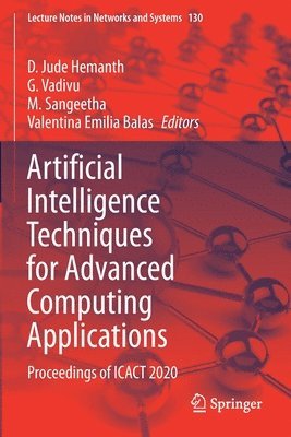 bokomslag Artificial Intelligence Techniques for Advanced Computing Applications