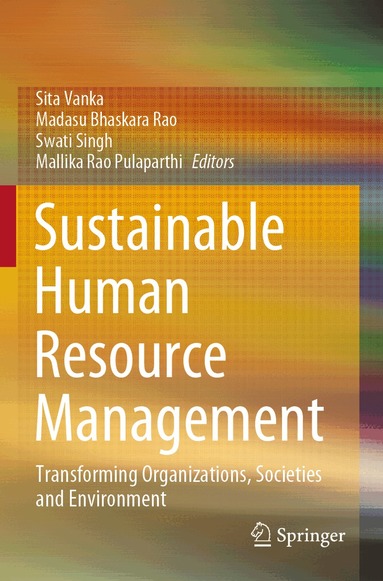 Sita Vanka, Madasu Bhaskara Rao, Swati Singh, Mallika Rao Pulaparthi - Sustainable Human Resource Management, Häftad