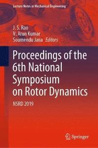 bokomslag Proceedings of the 6th National Symposium on Rotor Dynamics