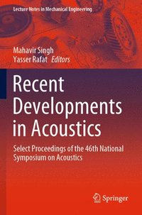 bokomslag Recent Developments in Acoustics