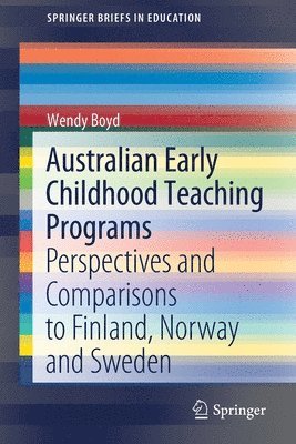 bokomslag Australian Early Childhood Teaching Programs