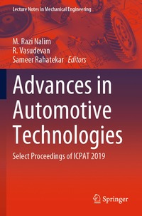 bokomslag Advances in Automotive Technologies