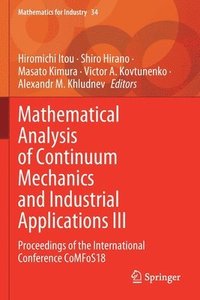 bokomslag Mathematical Analysis of Continuum Mechanics and Industrial Applications III