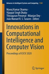 bokomslag Innovations in Computational Intelligence and Computer Vision