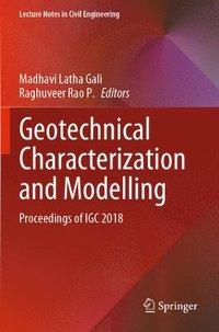 bokomslag Geotechnical Characterization and Modelling
