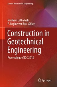 bokomslag Construction in Geotechnical Engineering