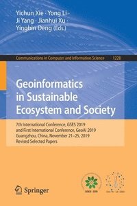 bokomslag Geoinformatics in Sustainable Ecosystem and Society
