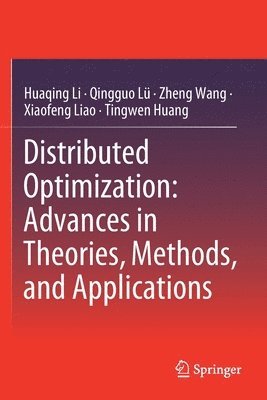 bokomslag Distributed Optimization: Advances in Theories, Methods, and Applications