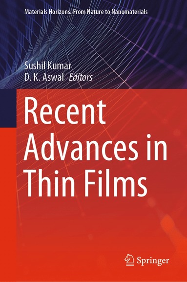 bokomslag Recent Advances in Thin Films