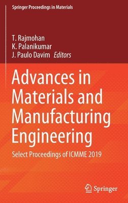 Advances in Materials and Manufacturing Engineering 1