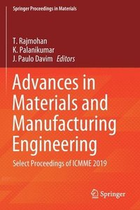 bokomslag Advances in Materials and Manufacturing Engineering