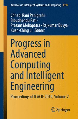 Progress in Advanced Computing and Intelligent Engineering 1