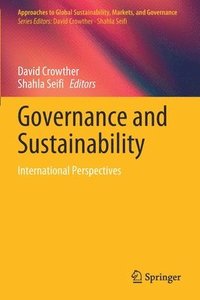 bokomslag Governance and Sustainability