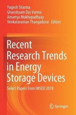 bokomslag Recent Research Trends in Energy Storage Devices