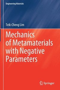 bokomslag Mechanics of Metamaterials with Negative Parameters