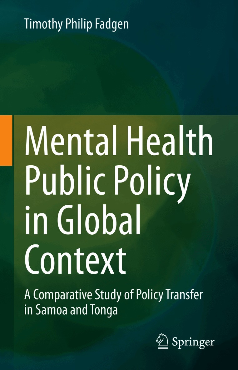 Mental Health Public Policy in Global Context