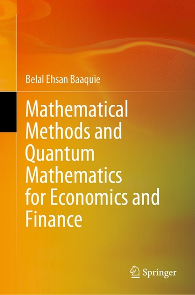 bokomslag Mathematical Methods and Quantum Mathematics for Economics and Finance