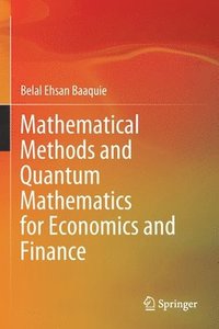 bokomslag Mathematical Methods and Quantum Mathematics for Economics and Finance