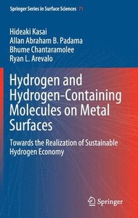 bokomslag Hydrogen and Hydrogen-Containing Molecules on Metal Surfaces