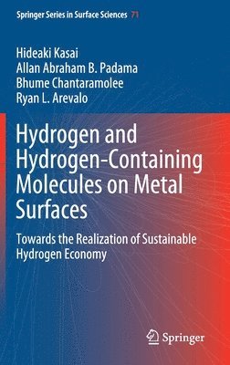 bokomslag Hydrogen and Hydrogen-Containing Molecules on Metal Surfaces