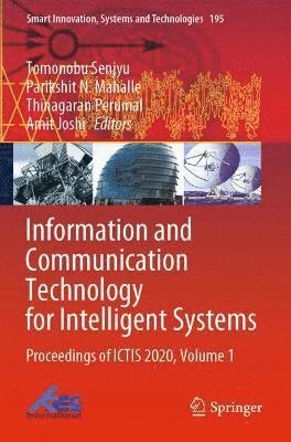 bokomslag Information and Communication Technology for Intelligent Systems