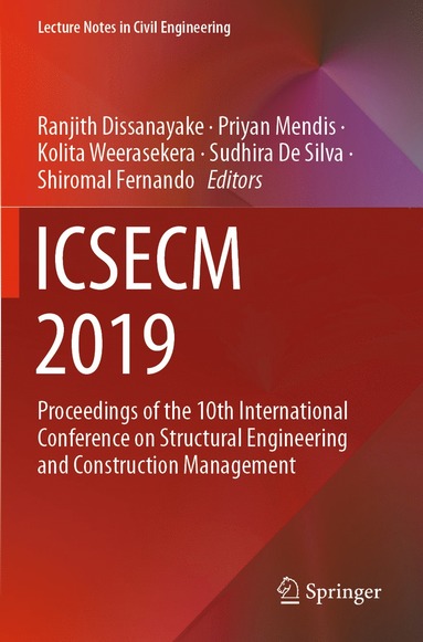 bokomslag ICSECM 2019