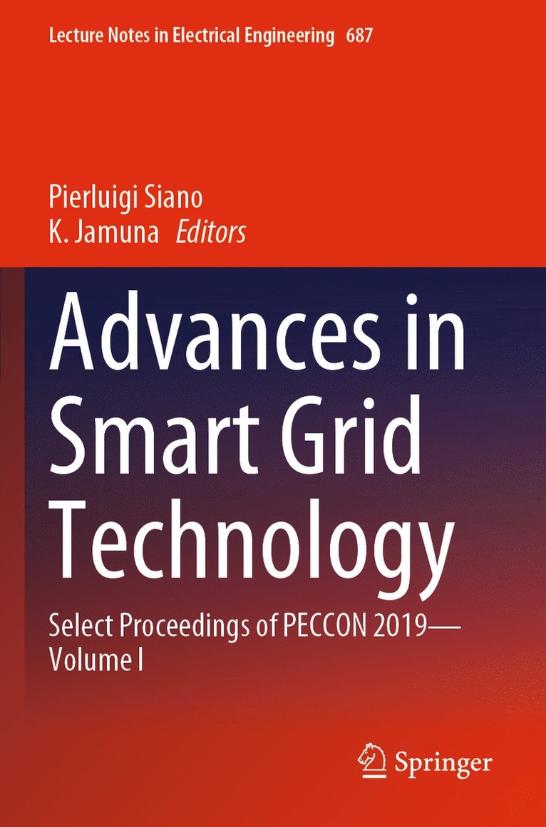 Pierluigi Siano, K. Jamuna - Advances in Smart Grid Technology, Häftad