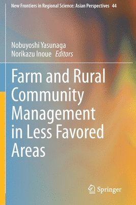 bokomslag Farm and Rural Community Management in Less Favored Areas