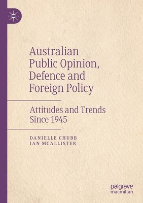 bokomslag Australian Public Opinion, Defence and Foreign Policy