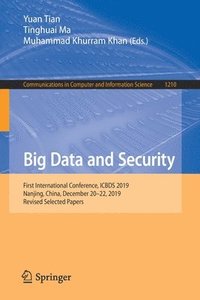 bokomslag Big Data and Security
