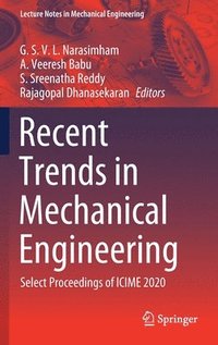 bokomslag Recent Trends in Mechanical Engineering