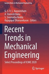 bokomslag Recent Trends in Mechanical Engineering