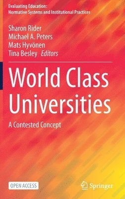 bokomslag World Class Universities