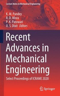 bokomslag Recent Advances in Mechanical Engineering