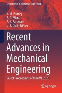 bokomslag Recent Advances in Mechanical Engineering