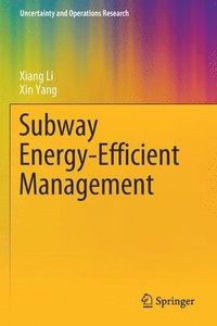 bokomslag Subway Energy-Efficient Management
