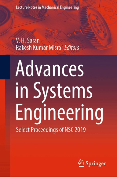 V. H. Saran, Rakesh Kumar Misra - Advances in Systems Engineering, Inbunden