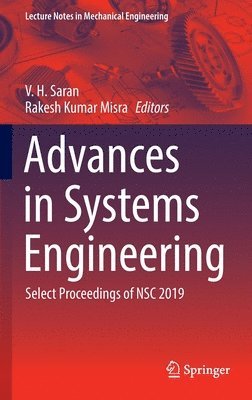 V. H. Saran, Rakesh Kumar Misra - Advances in Systems Engineering, Inbunden