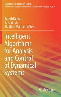 bokomslag Intelligent Algorithms for Analysis and Control of Dynamical Systems