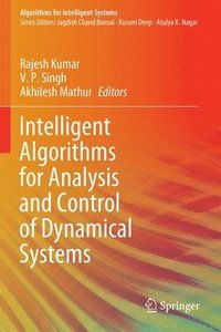 bokomslag Intelligent Algorithms for Analysis and Control of Dynamical Systems
