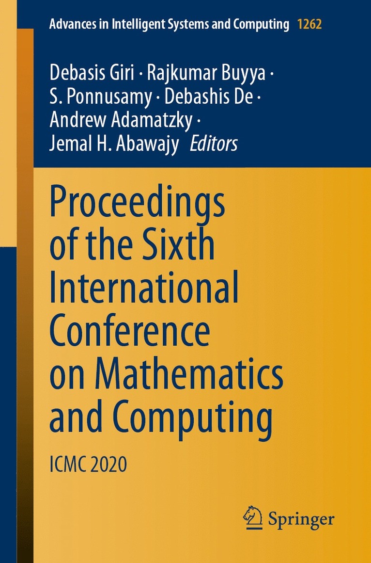 Proceedings of the Sixth International Conference on Mathematics and Computing 1