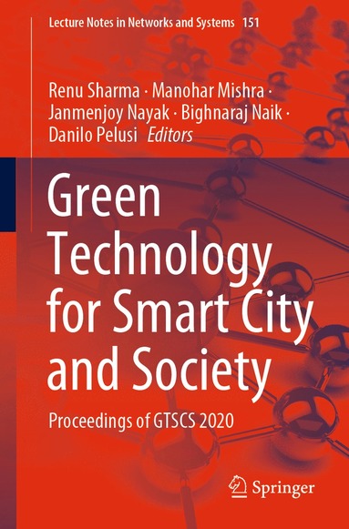 bokomslag Green Technology for Smart City and Society