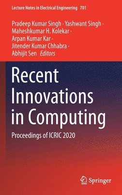 bokomslag Recent Innovations in Computing