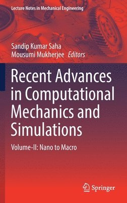 bokomslag Recent Advances in Computational Mechanics and Simulations