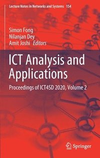 bokomslag ICT Analysis and Applications